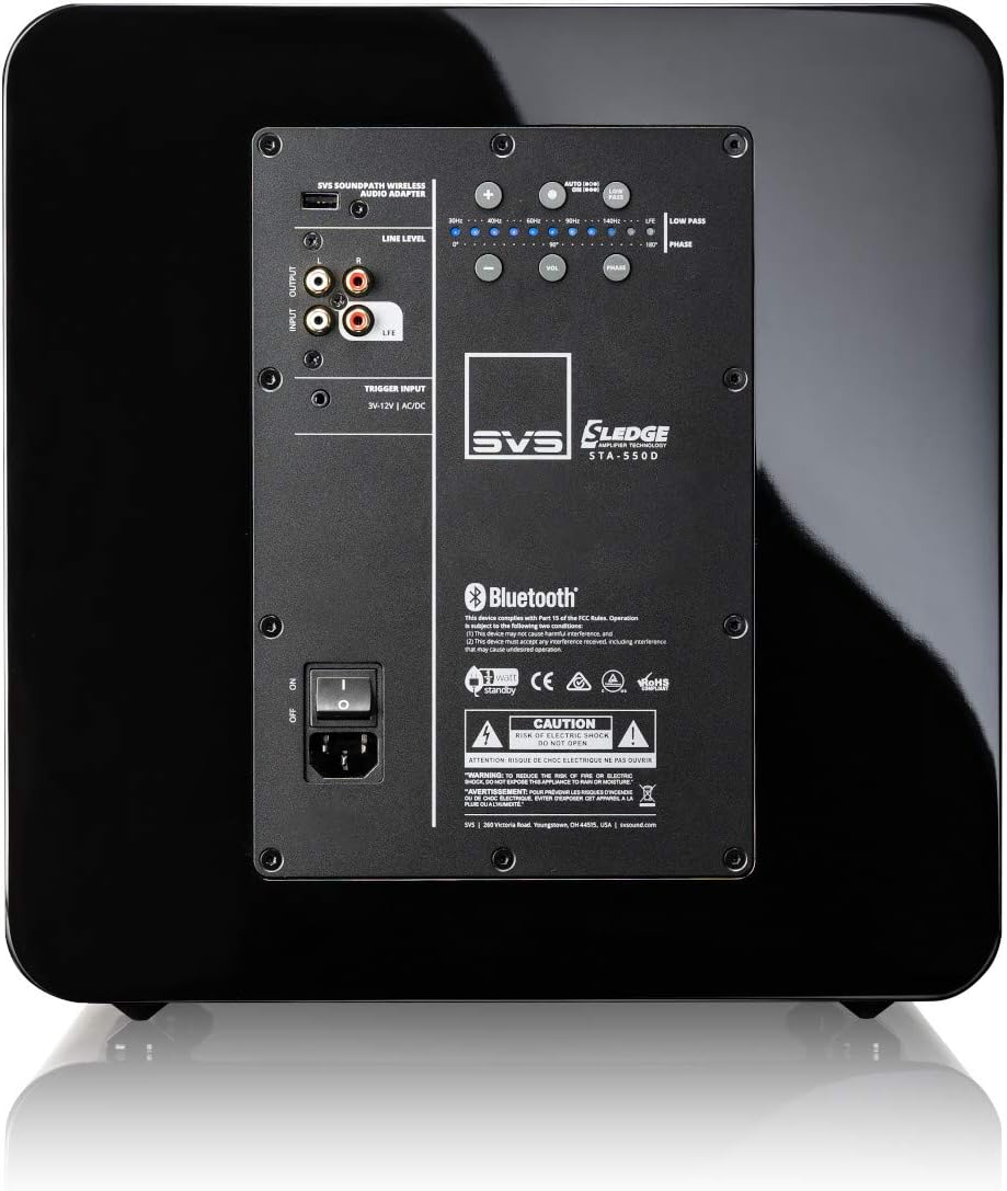 12" Sealed Subwoofer (Piano Black) N377160