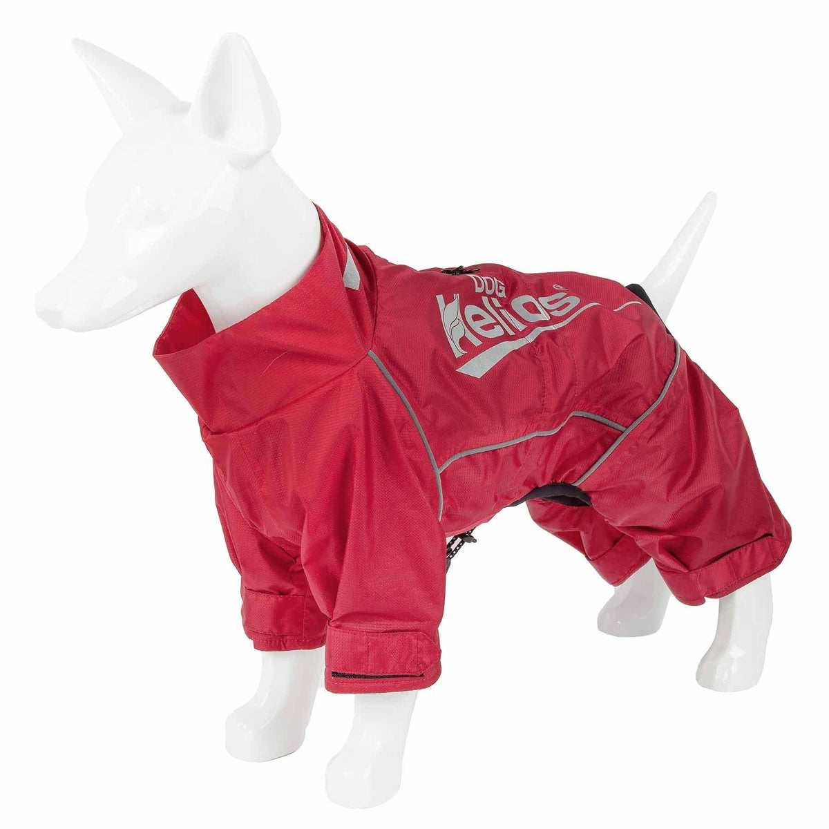 Waterproof Reflective Full Body Dog Coat Jacket Orange Medium U9272