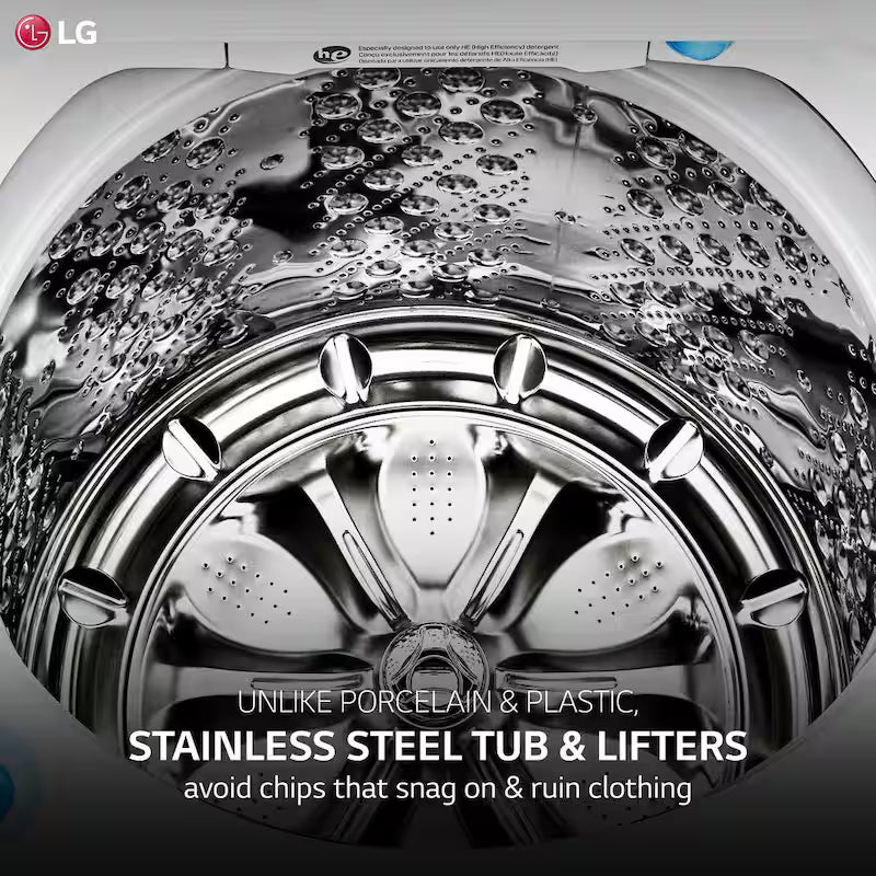 5.5 cu. ft. Smart Top Load Washer in White Q548