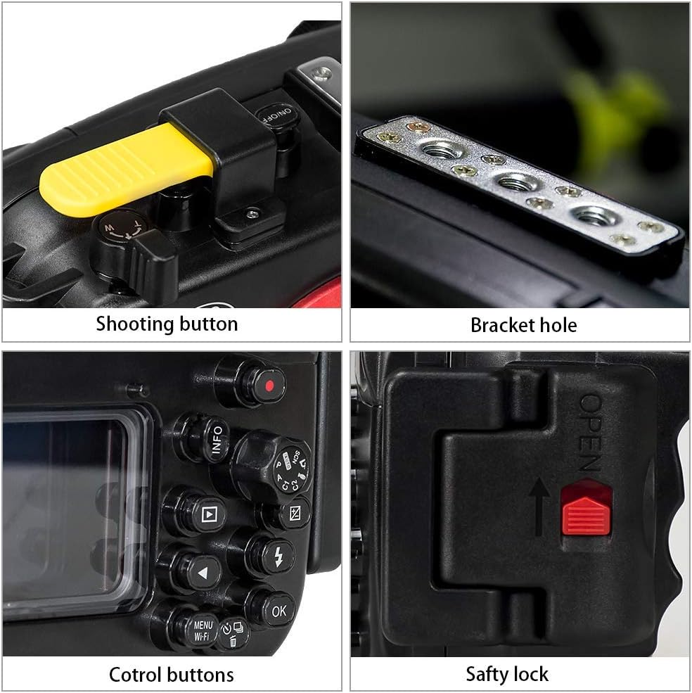 Waterproof Underwater Diving Housing Case for Olympus TG-5 Cameras K512730