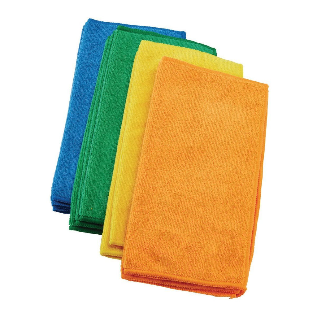 Microfiber Cleaning Cloths 12 in. x 12 in., 4-Pack M420125