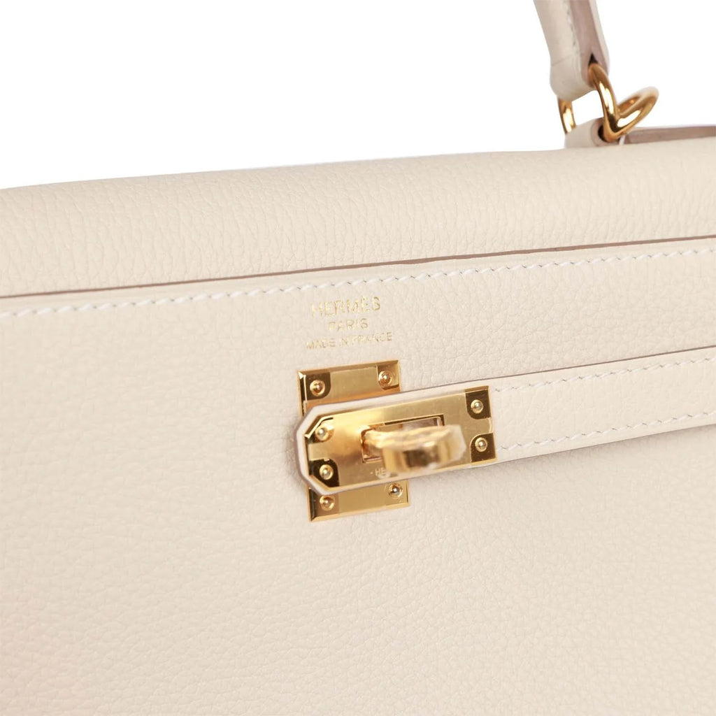 Craie Togo Leather Handbag B146203