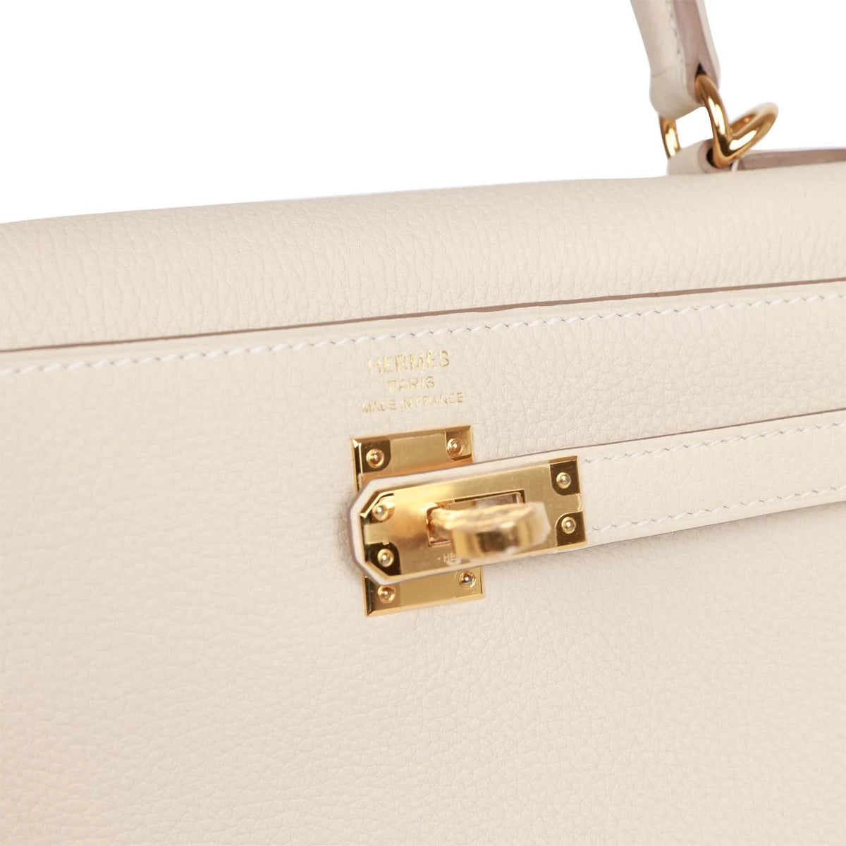 Craie Togo Leather Handbag B146203