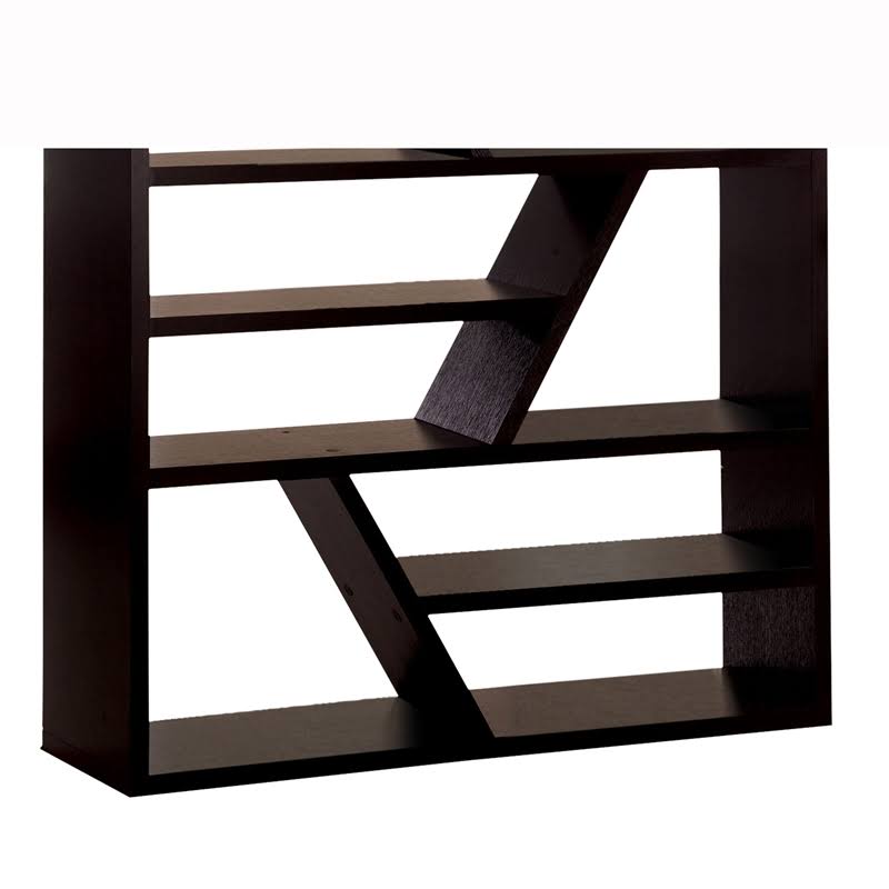 Espresso Modern Bookcase Y9277