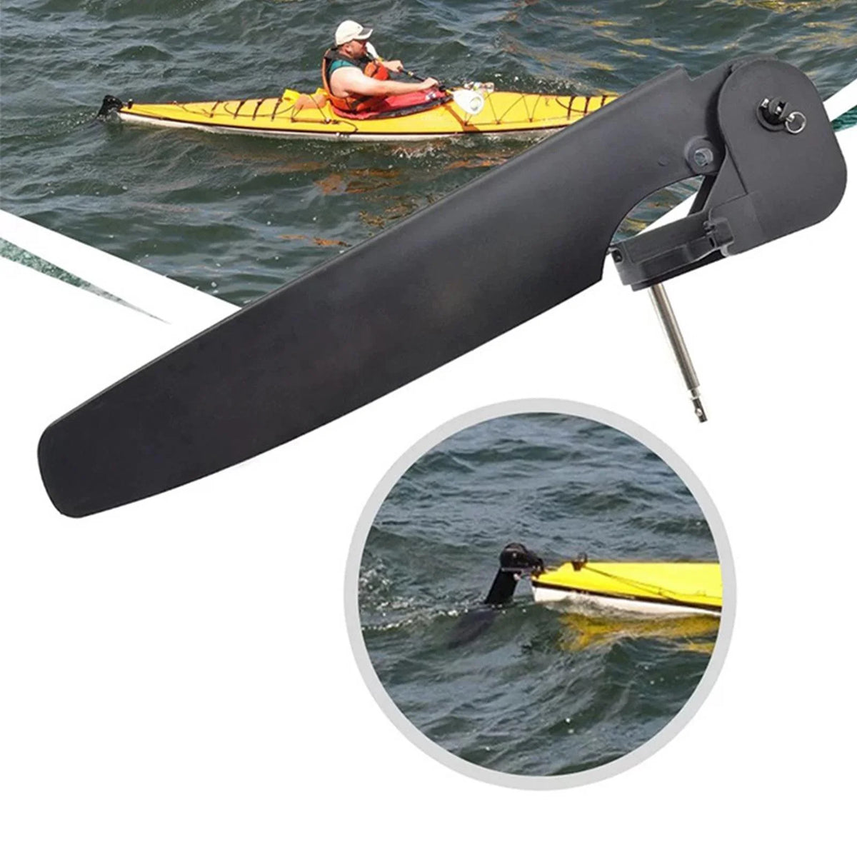 Kayak Rudder Foot Control Steering System 80mm D79767