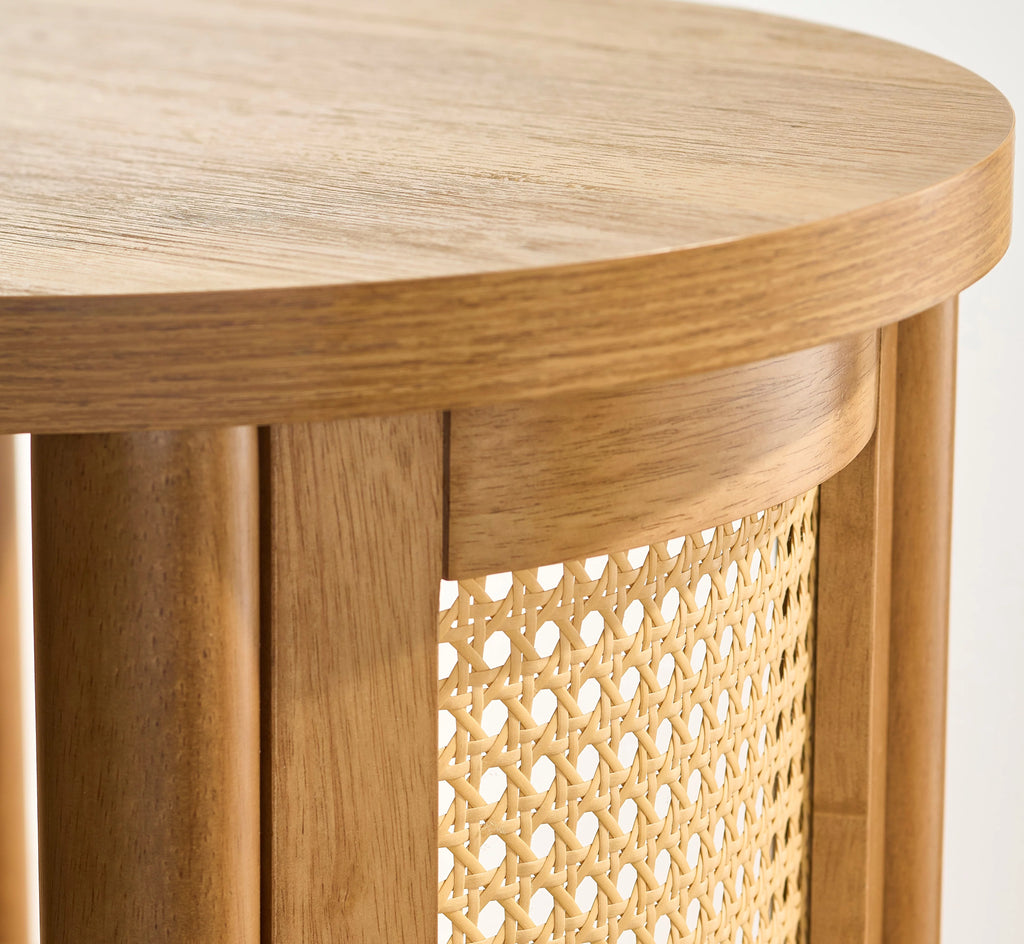 Side Table, Light Honey Finish Z919368