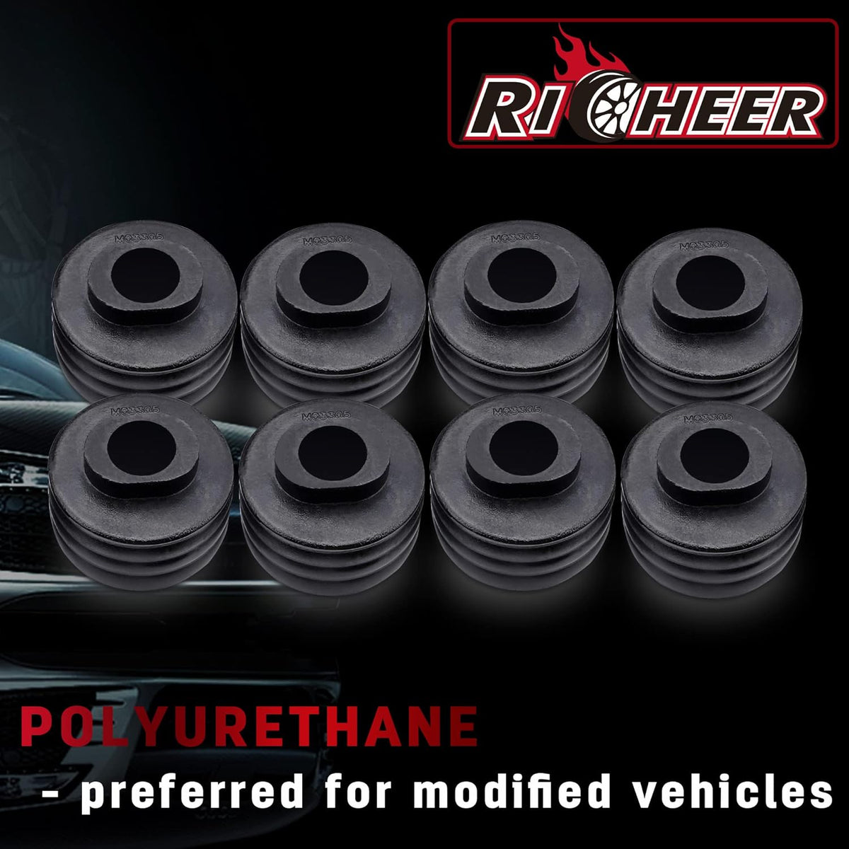 18pcs Polyurethane Body Mount Bushing Kit L902