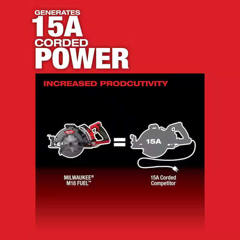 18V Cordless 7-1/4 in. Circular Saw & 12.0Ah Battery H272