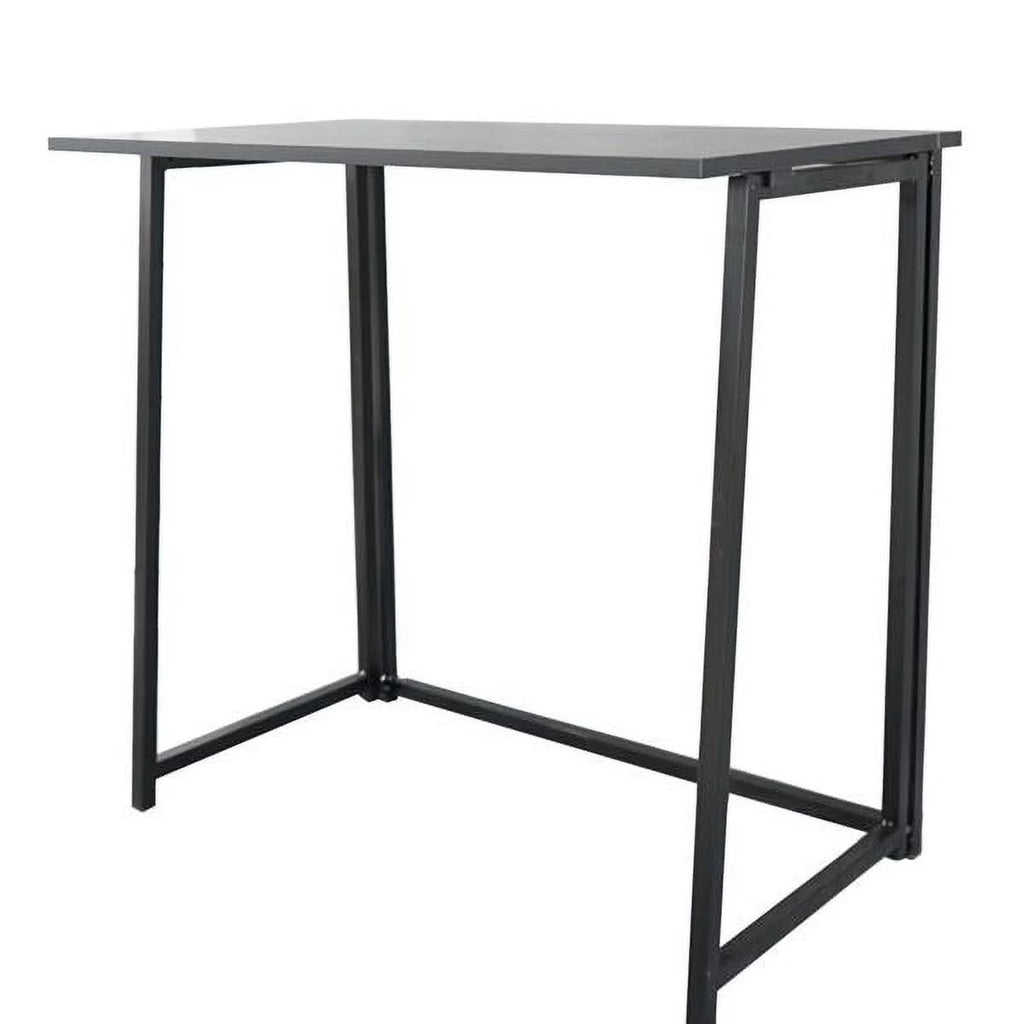 Black Collapsible Computer Desk B726