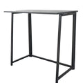 Black Collapsible Computer Desk B726