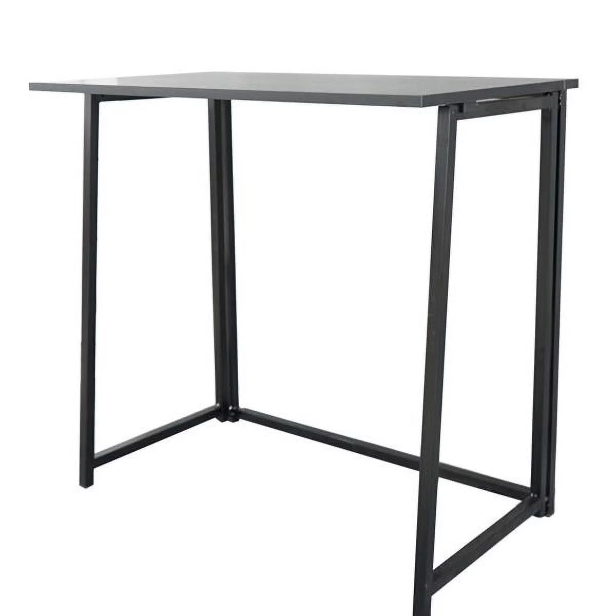 Black Collapsible Computer Desk B726