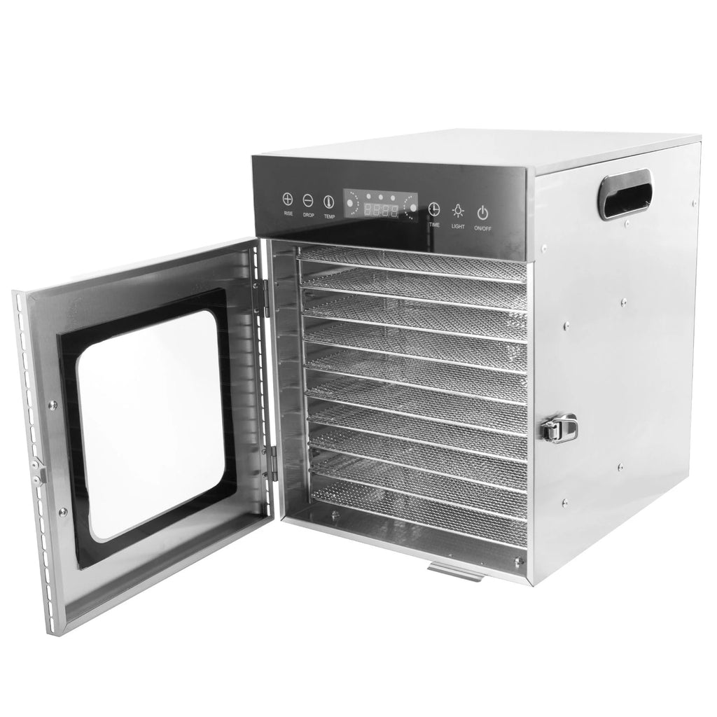 10 Trays Stainless Steel Digital Food Dehydrator H7025