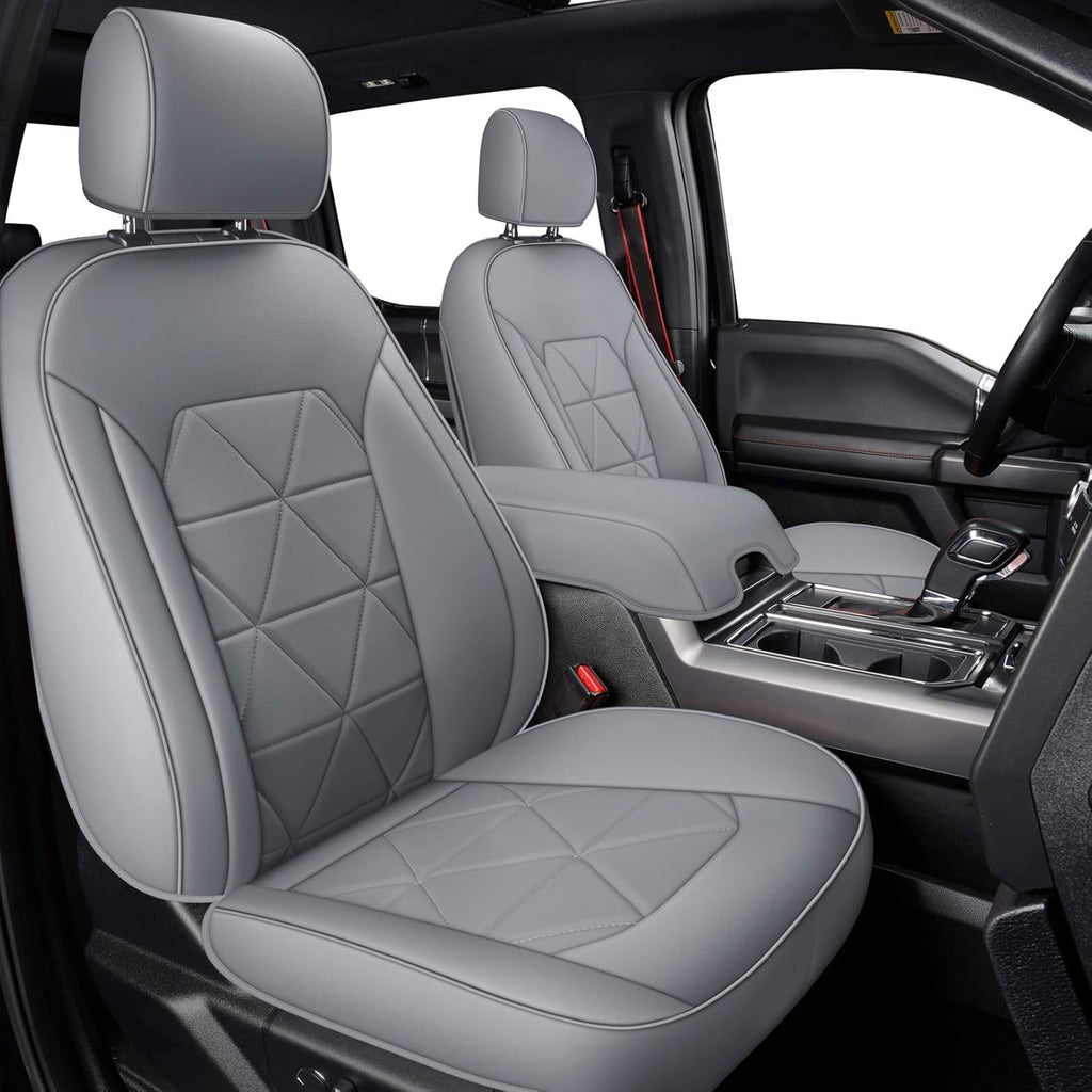 2 Pc Black Front Seat Covers X33155