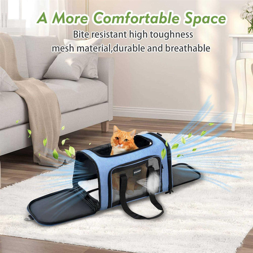 Soft Sided Collapsible Pet Carrier I95920