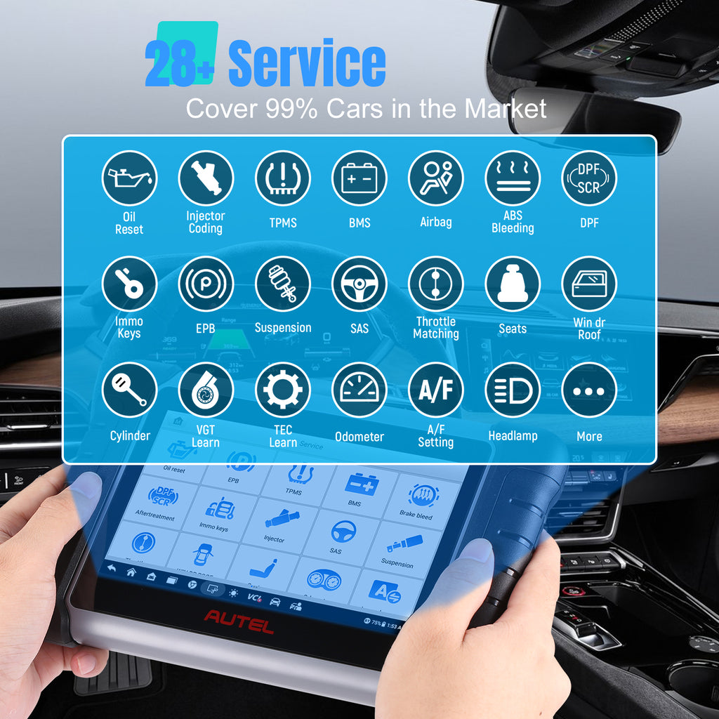 Autel MaxiCOM MK808Z Bi-Directional Full System Diagnostic Tablet F189