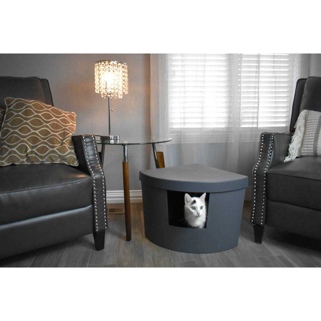 Plastic Enclosed Litter Box Q113714