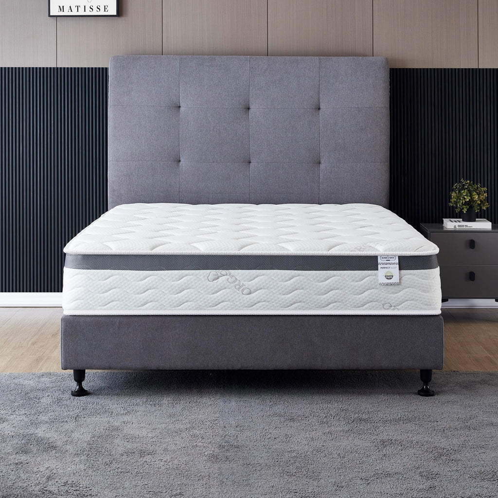 Queen Size 10 Inch Memory Foam Spring Hybrid Mattress S86685