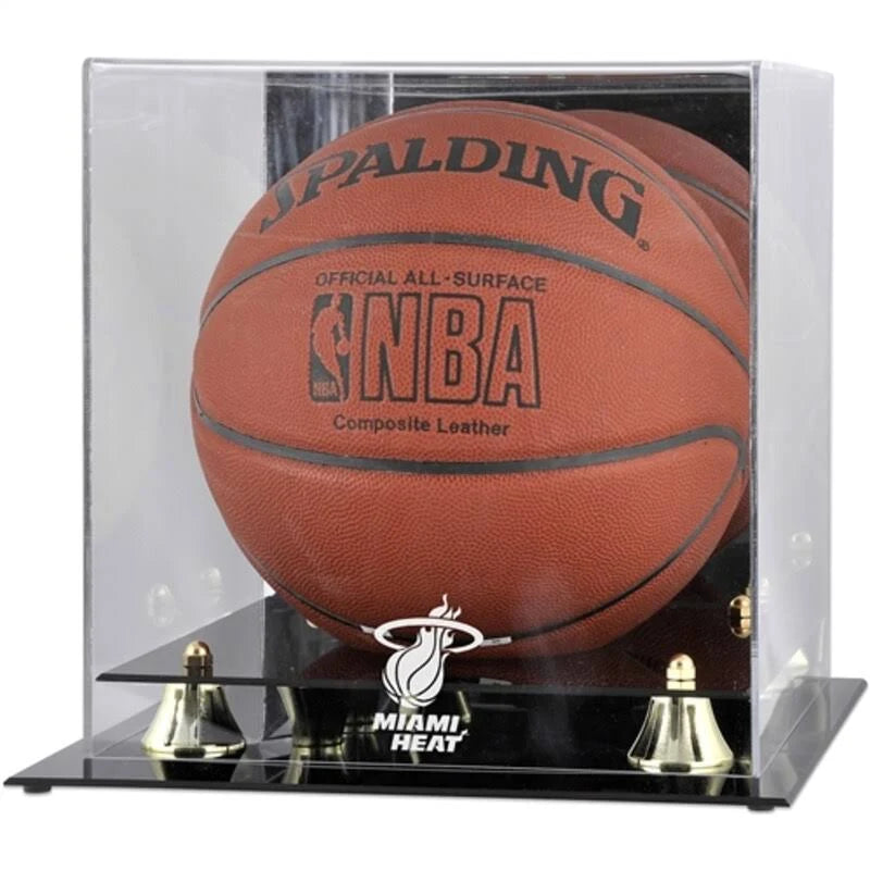 NBA Golden Classic Logo Basketball Display Case E909954