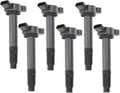 Set of 6 Ignition Coils for Toyota Avalon Camry Highlander RAV4 Sienna Lexus RX350 ES350 RX450H Q37840