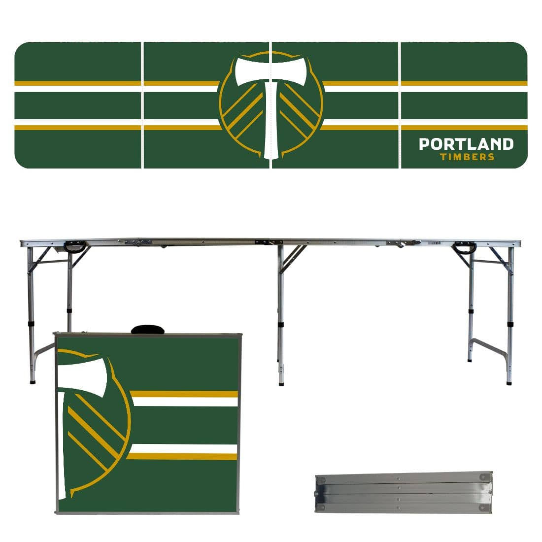 8' Portable Folding Tailgate Table Y3560