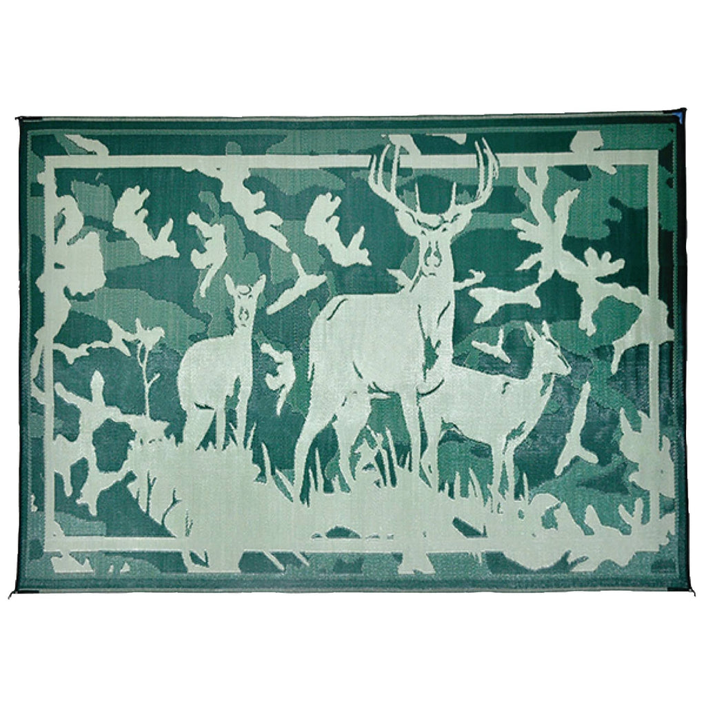 Camo Green Mat-Deer Rug H656760