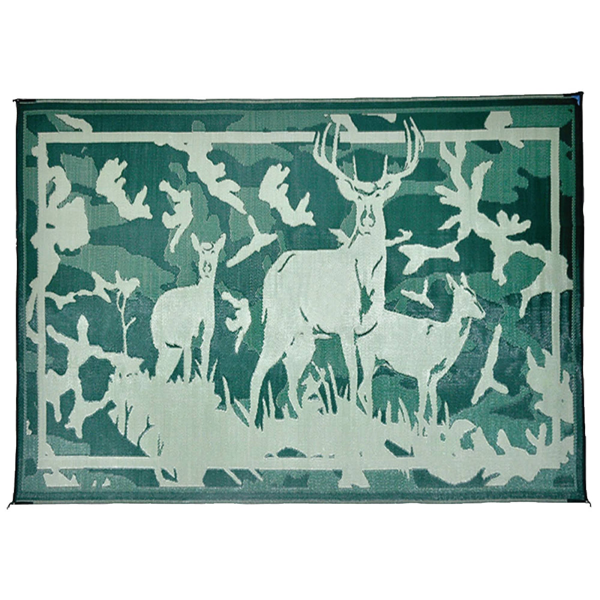 Camo Green Mat-Deer Rug H656760