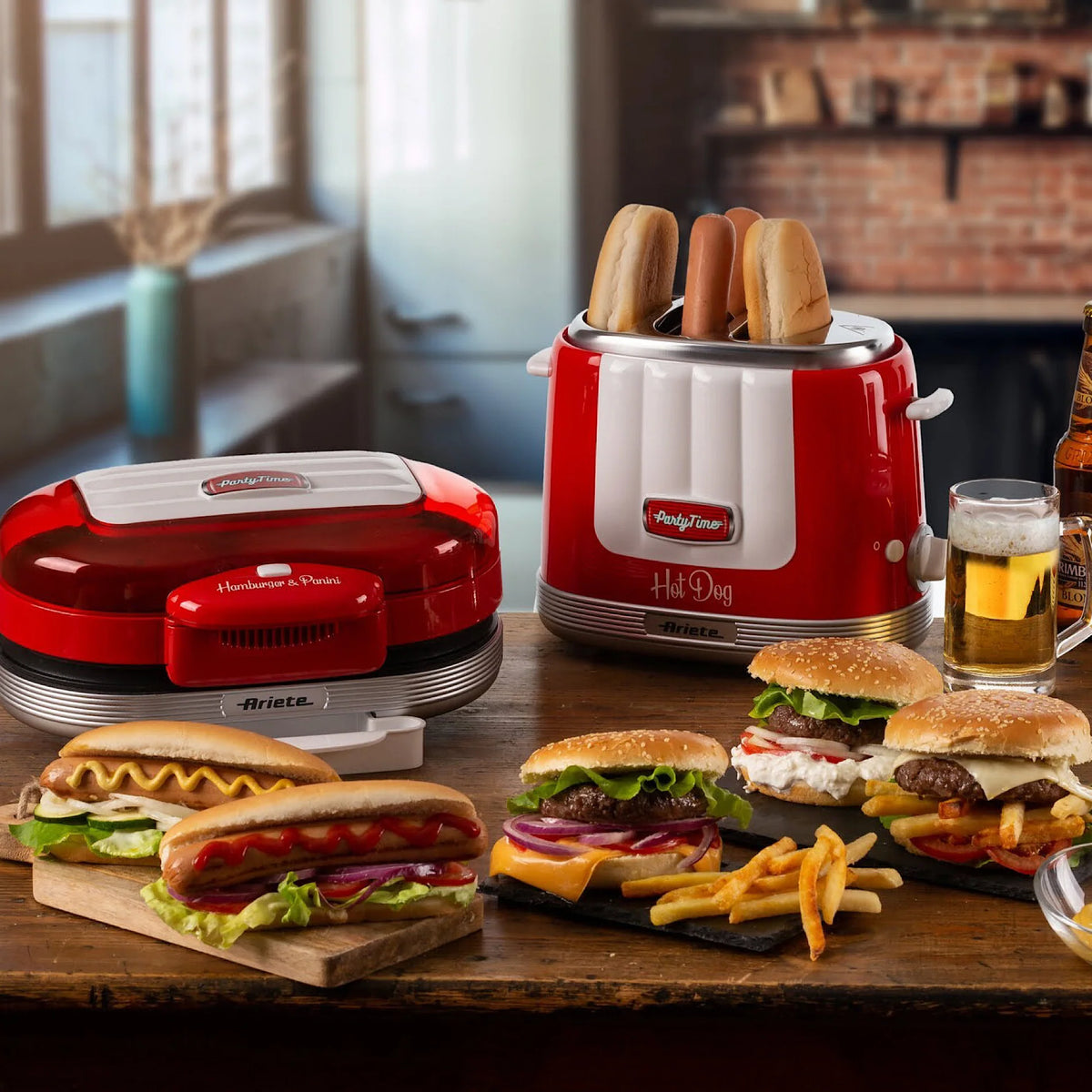 Red Hamburger Maker S943145