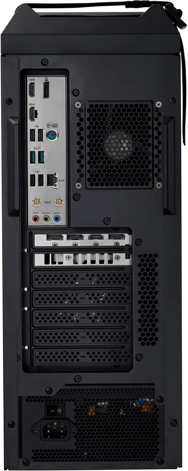 Gaming PC with Intel Core i9-14900K CPU, 128GB RAM, 2TB NVMe SSD + 16TB HDD, NVIDIA GeForce RTX 3090 24GB, Windows 11 Pro Q32269