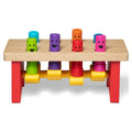 Wooden Pounding Bench Toy With Mallet B4294