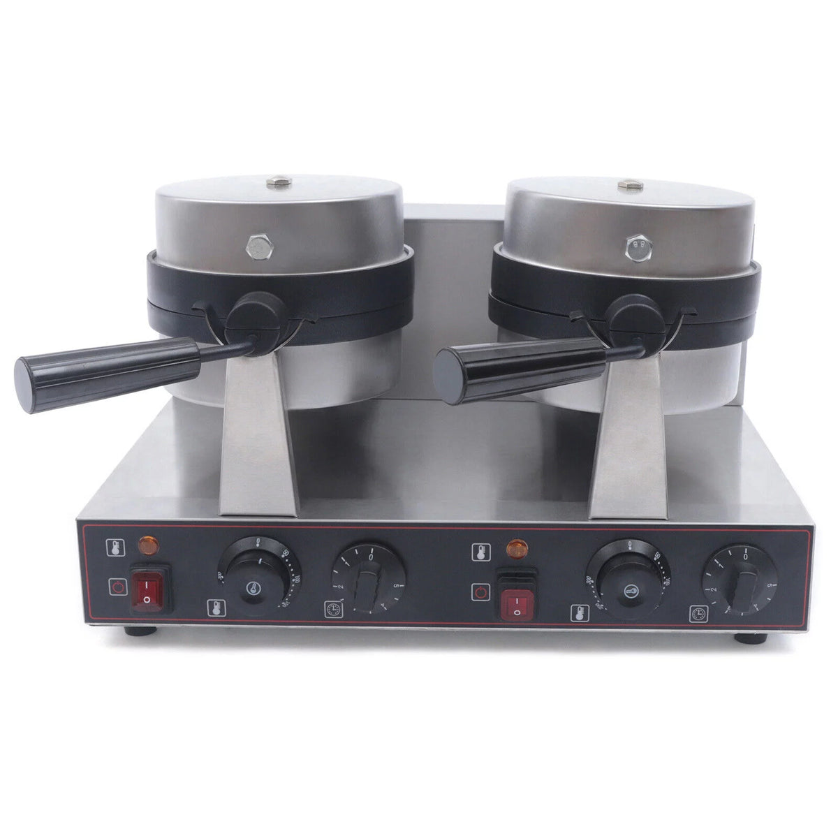 Double Head Stainless Steel Non-stick Electric Waffle Maker 2400W Z8986