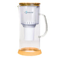 Alkaline Water Filter Pitcher with Bamboo Lid R9479