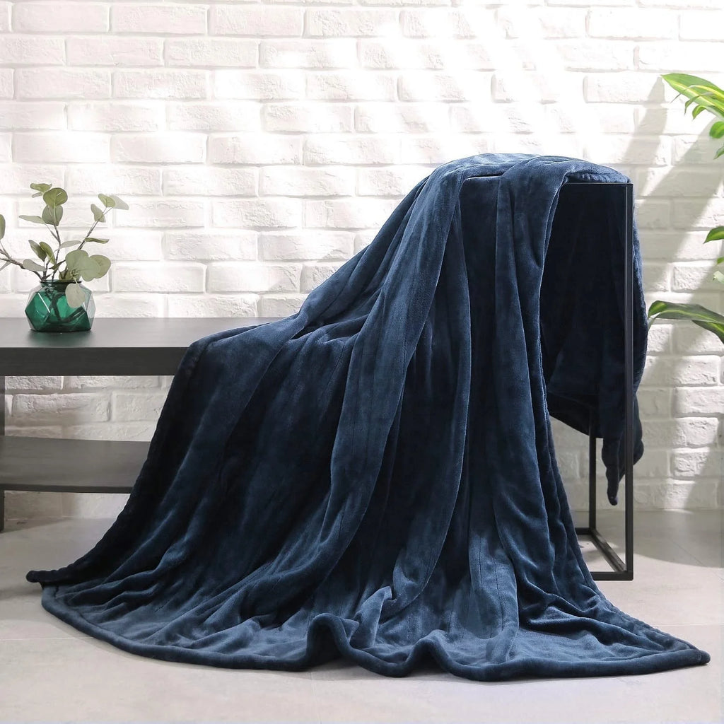 Electric Heated Blanket Twin Size Blue I808