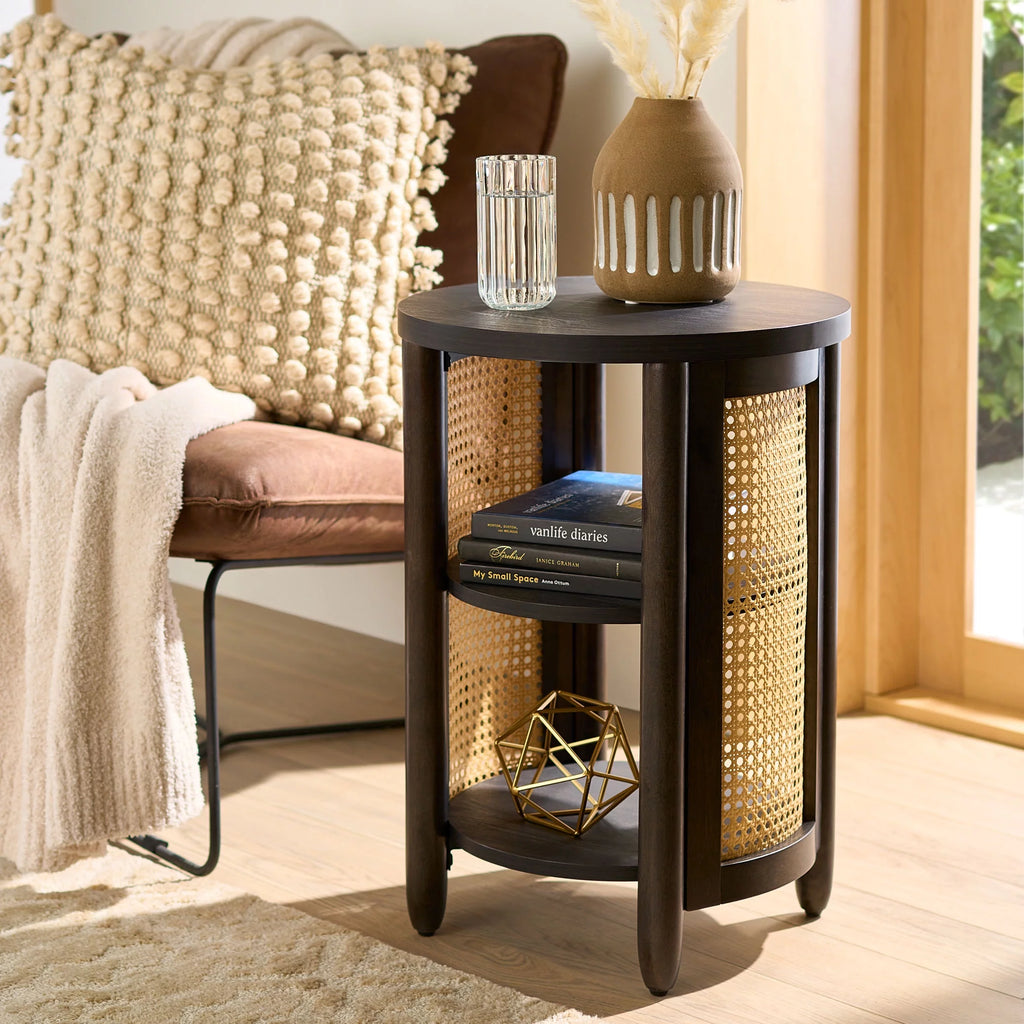 Side Table Light Honey Finish G6674