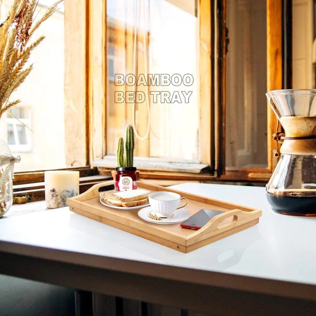 Bamboo Bed Tray with Folding Legs X960