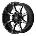 17x8 Black Wheel Z27848
