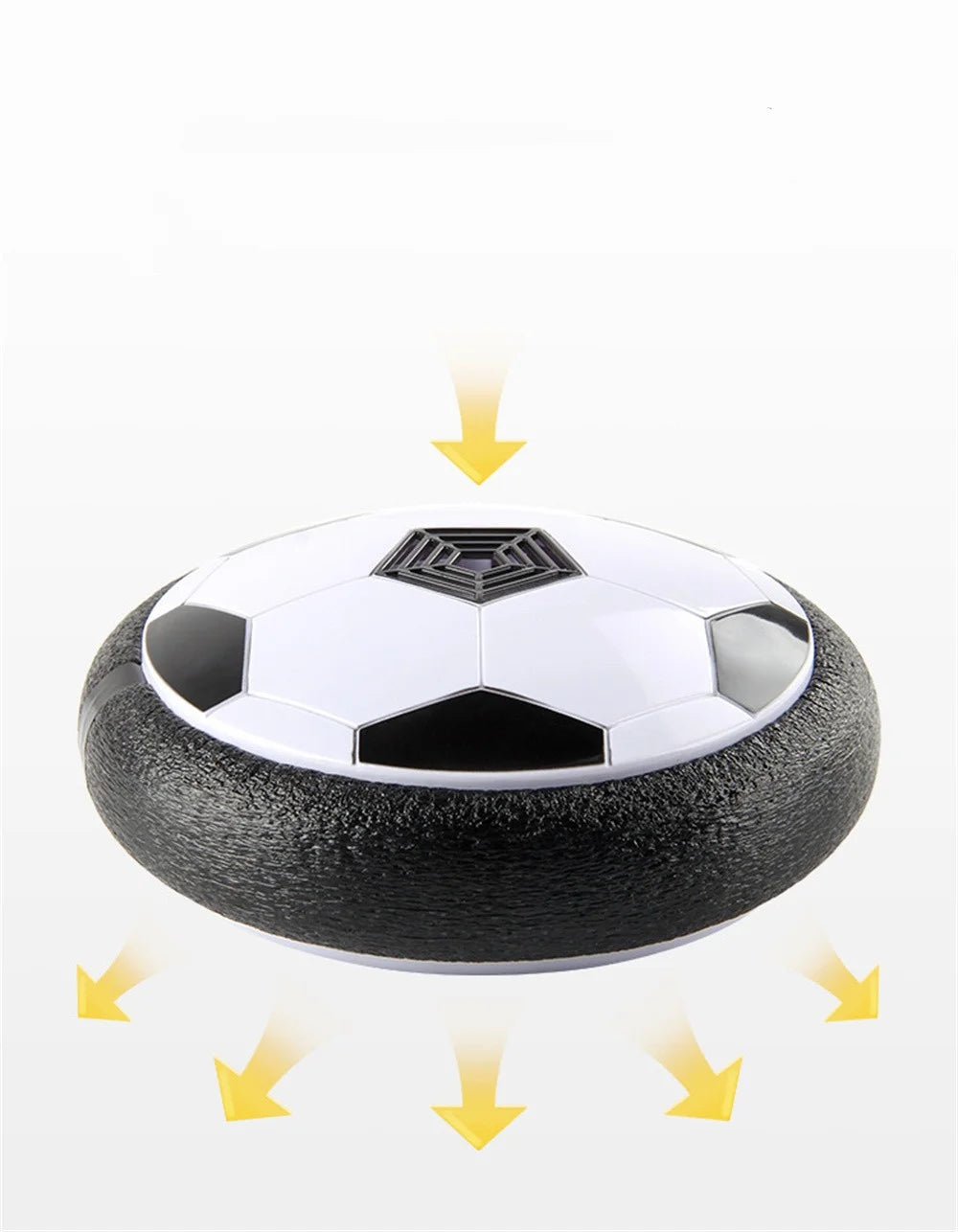 Hover Soccer Ball Set of 2 with LED Lights and Soft Foam Bumpers S233