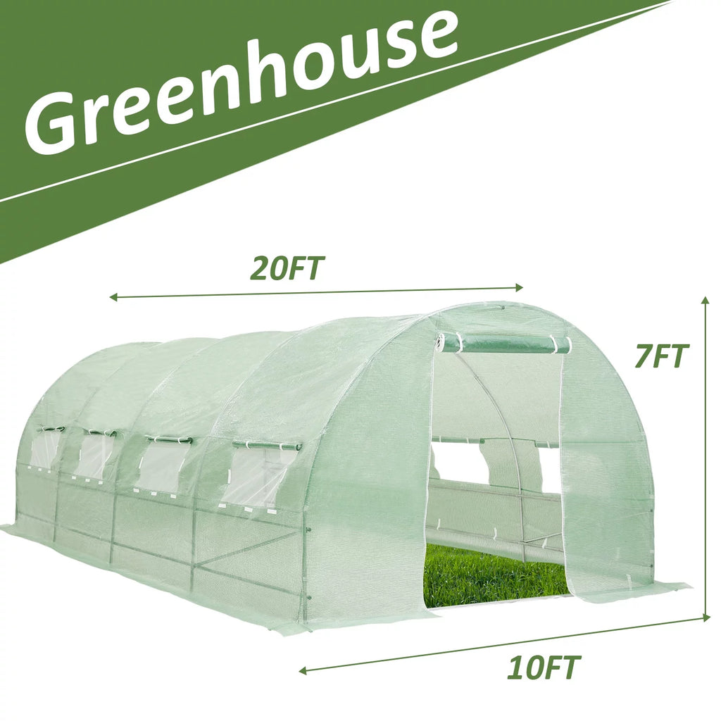 Walk-in Greenhouse 10'x20'x7' X414983