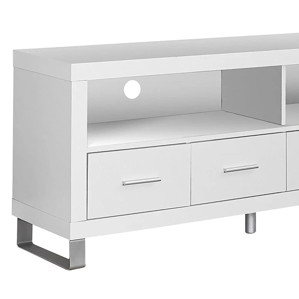 White 2 Pack TV Stand with Storage Z283407