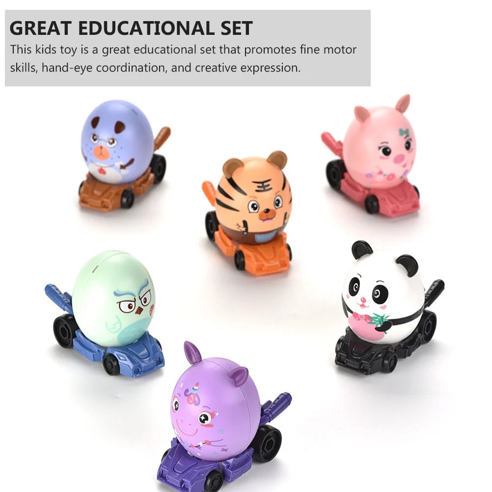 DIY Assembled Toys Car Blind Box Surprise Egg Y233788