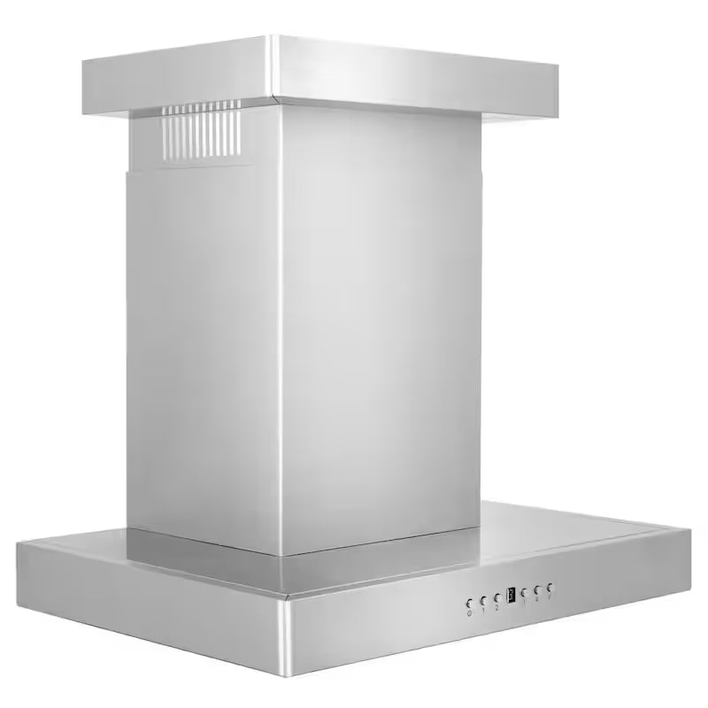 24 in. 400 CFM Convertible Wall Mount Range Hood in Stainless Steel Z15375