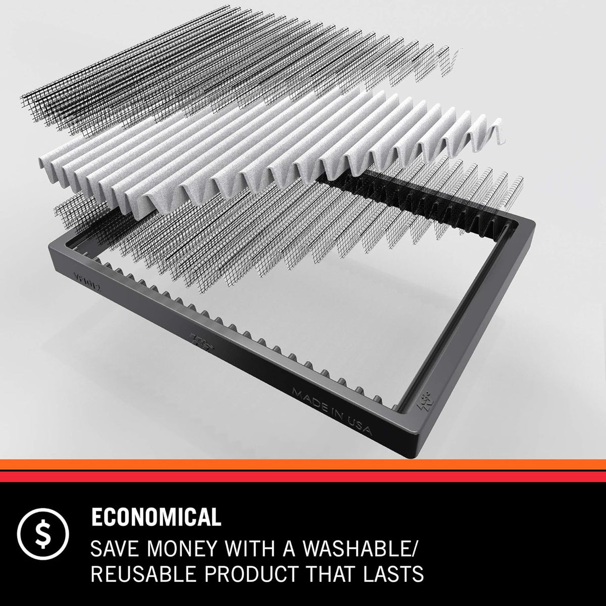 2 Pack Washable Cabin Air Filter J903871