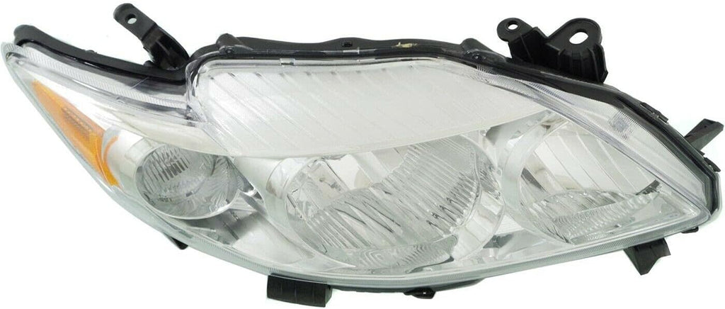 Passenger Side Right Headlight Compatible with 2009-2010 Toyota Corolla Japan Built Model X1863