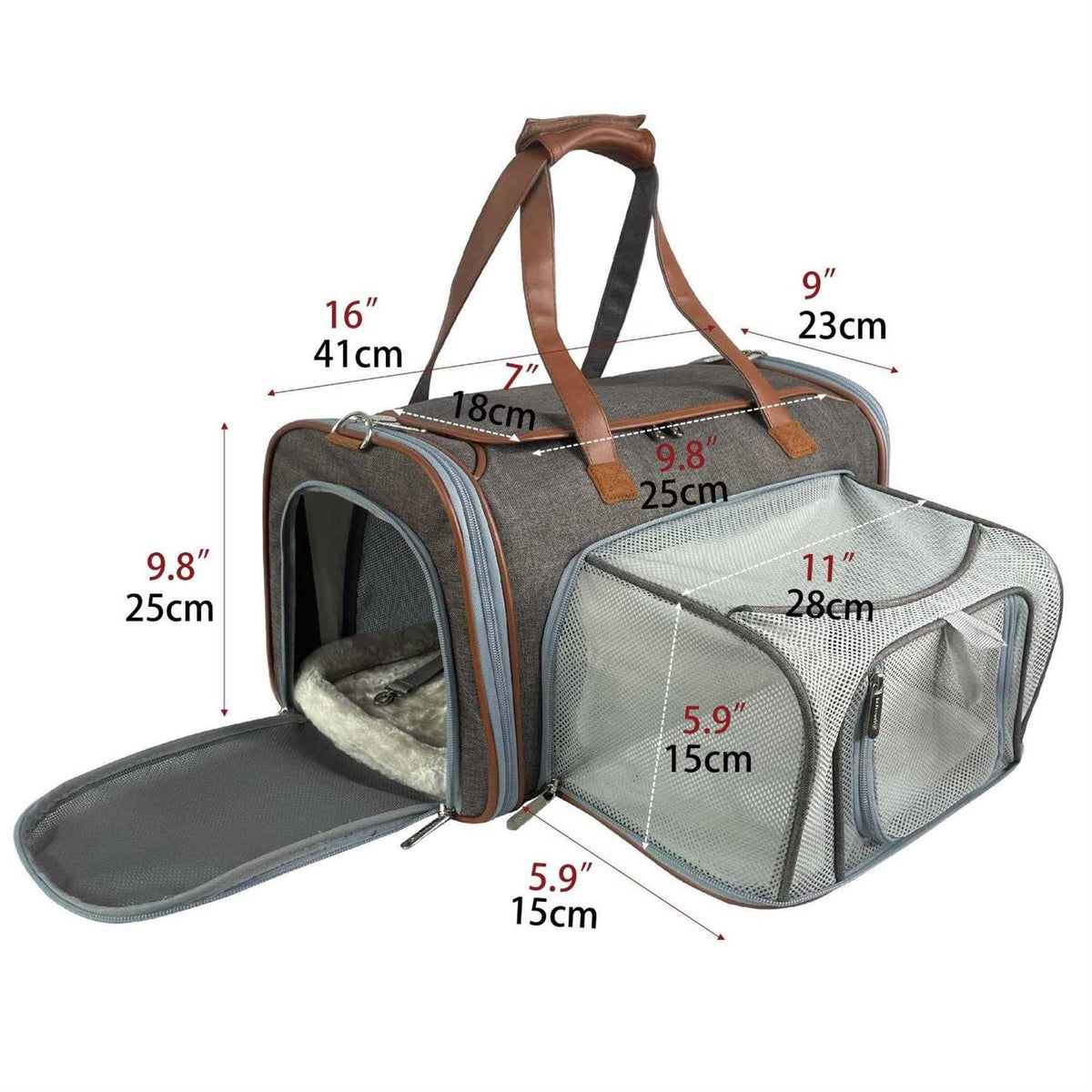 Expandable Airline Approved Pet Carrier K94617