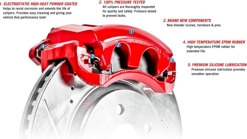 Front Z36 Truck and Tow Brake Kit with Calipers B40214