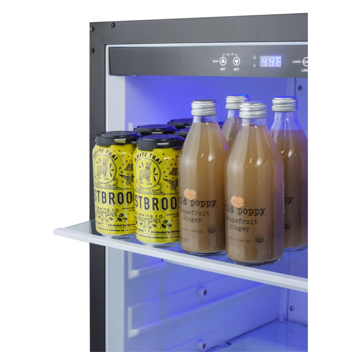 24 in. Wide Built-In Outdoor All-Refrigerator E158