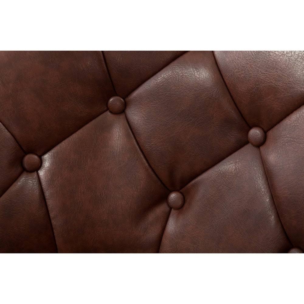 Purple Tufted Tilt Swivel Chair H39138