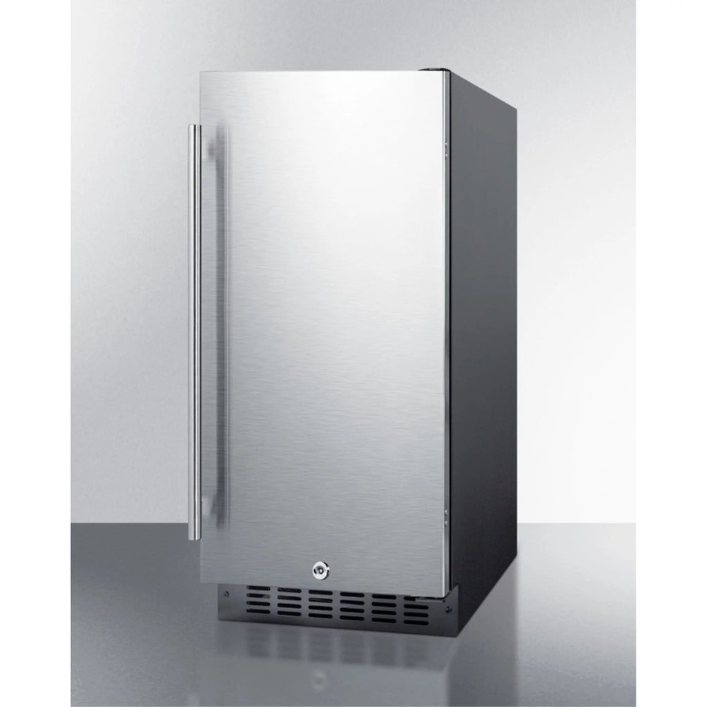 15" Wide ADA Compliant All-Refrigerator with Stainless Steel Door E35006