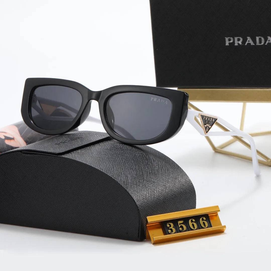 Letter Printing Polarizer Sunglasses S75439