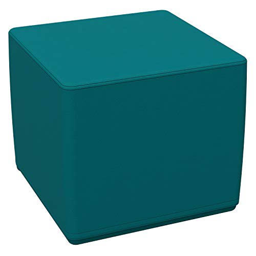 Teal Square Ottoman A838311