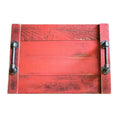 Red Stove Top Cover P1525